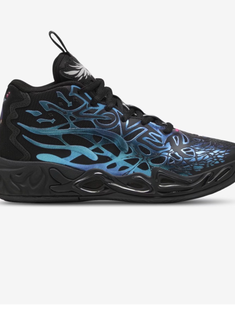 Puma Women's Black and Blue Gradient Athletic Shoes NWOB